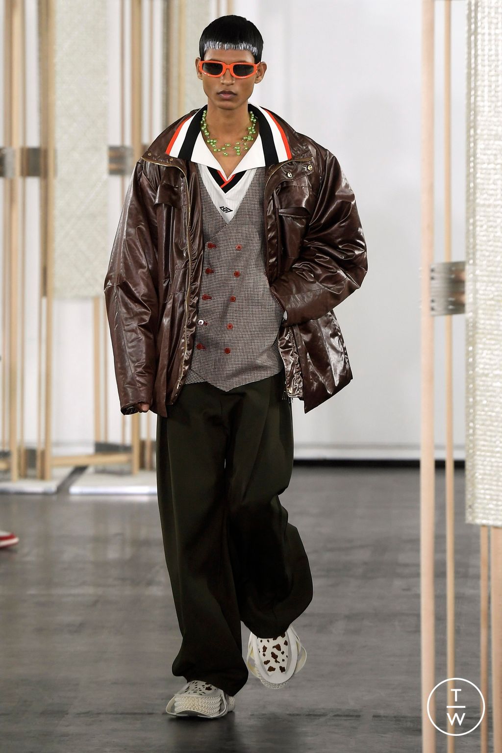 Fashion Week Paris Fall/Winter 2024 look 7 from the Namesake collection menswear