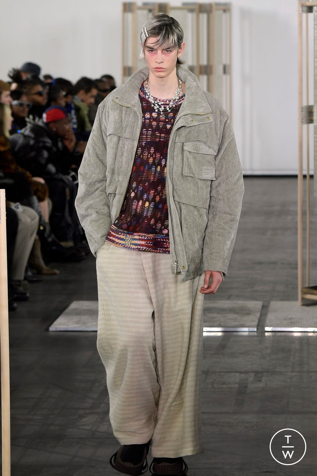 Fashion Week Paris Fall/Winter 2024 look 14 from the Namesake collection menswear