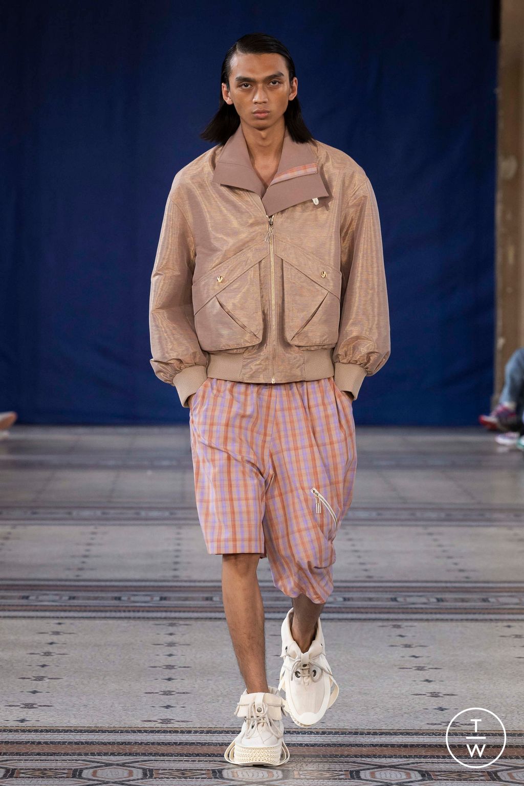 Fashion Week Paris Spring-Summer 2025 look 15 de la collection Namesake menswear