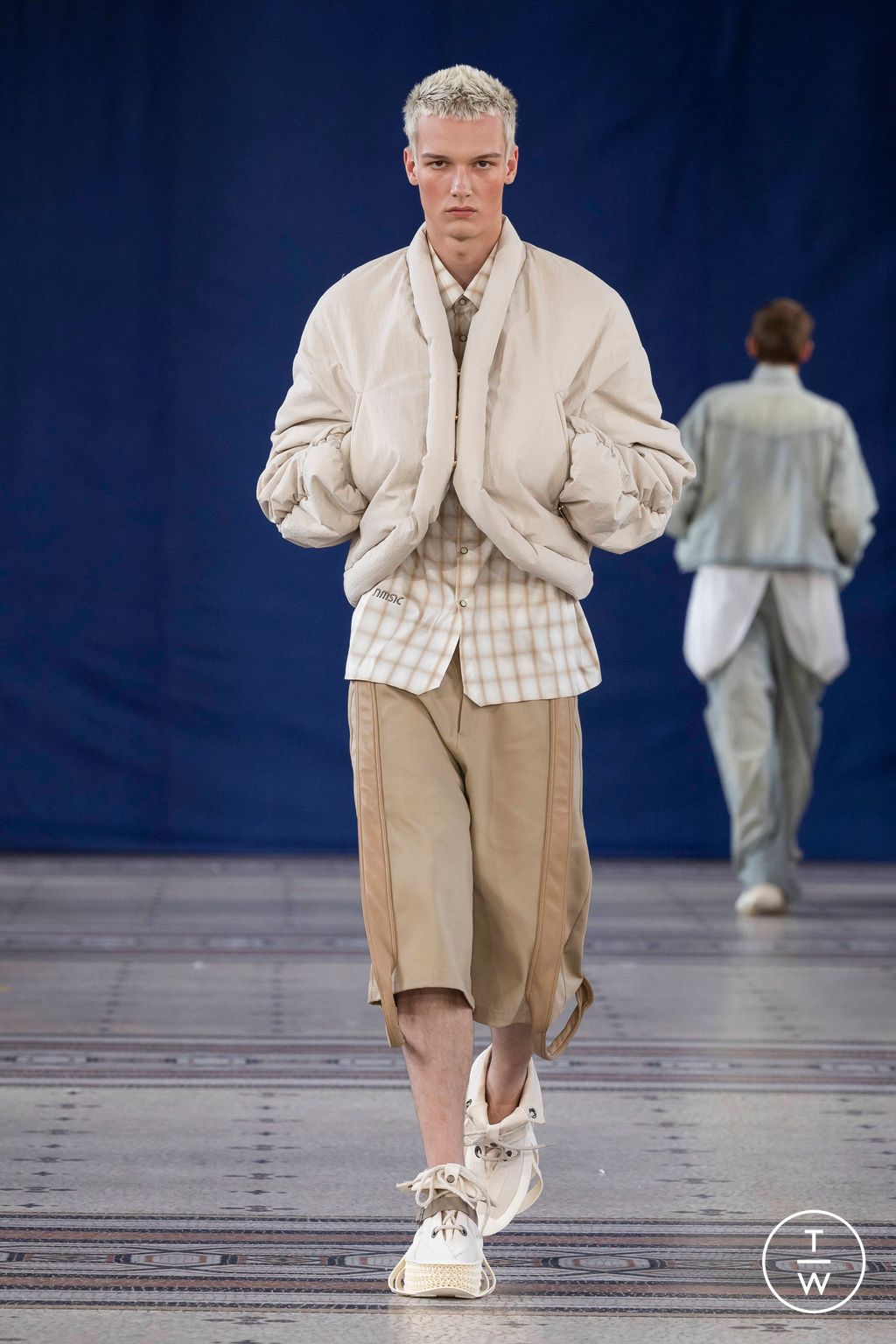 Fashion Week Paris Spring-Summer 2025 look 20 from the Namesake collection menswear