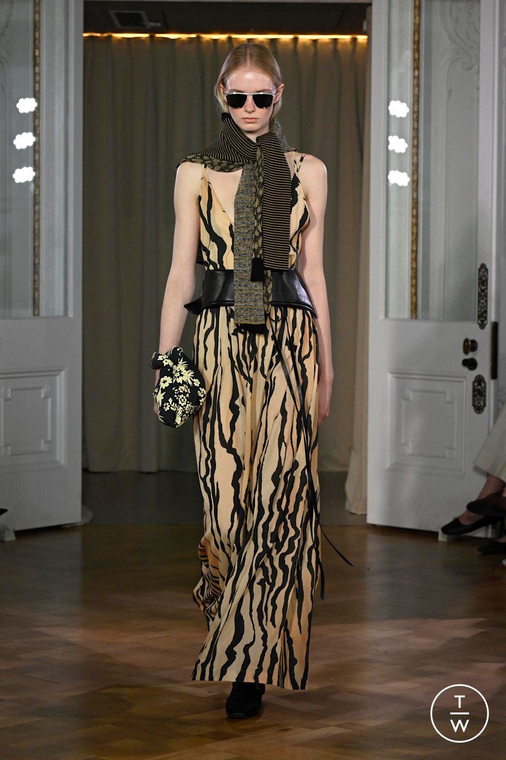 Fashion Week London Spring/Summer 2026 look 11 from the Nanushka collection womenswear