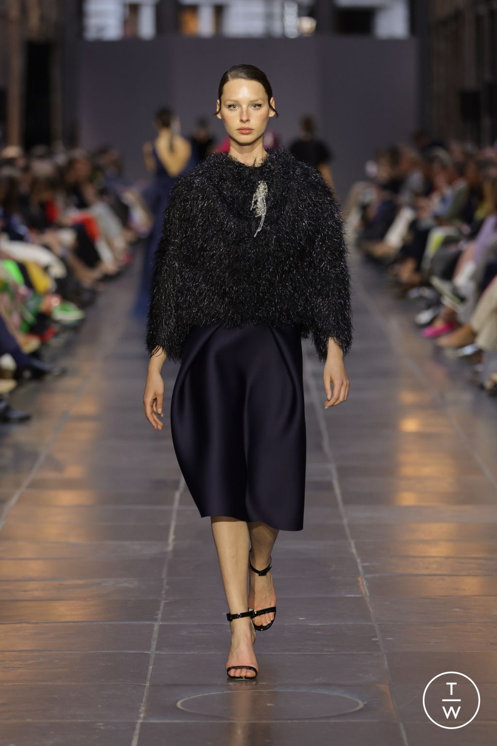 Fashion Week Paris Fall/Winter 2024 look 61 from the Natan collection 高级定制