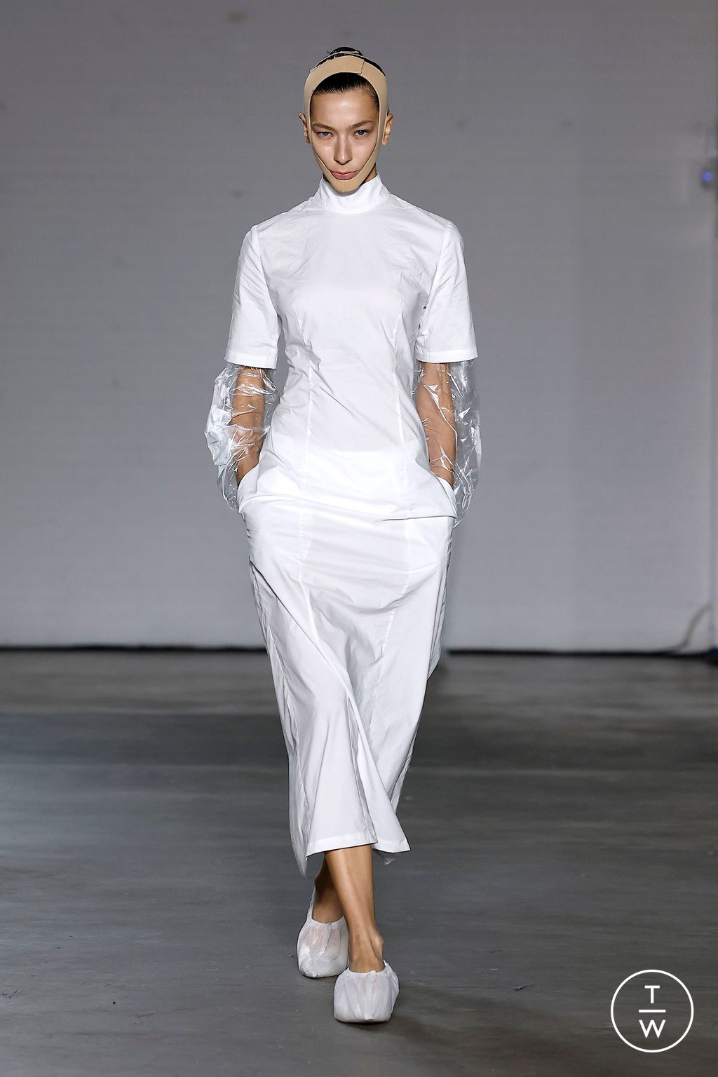 Fashion Week London Spring/Summer 2025 look 4 from the Natasha Zinko collection womenswear