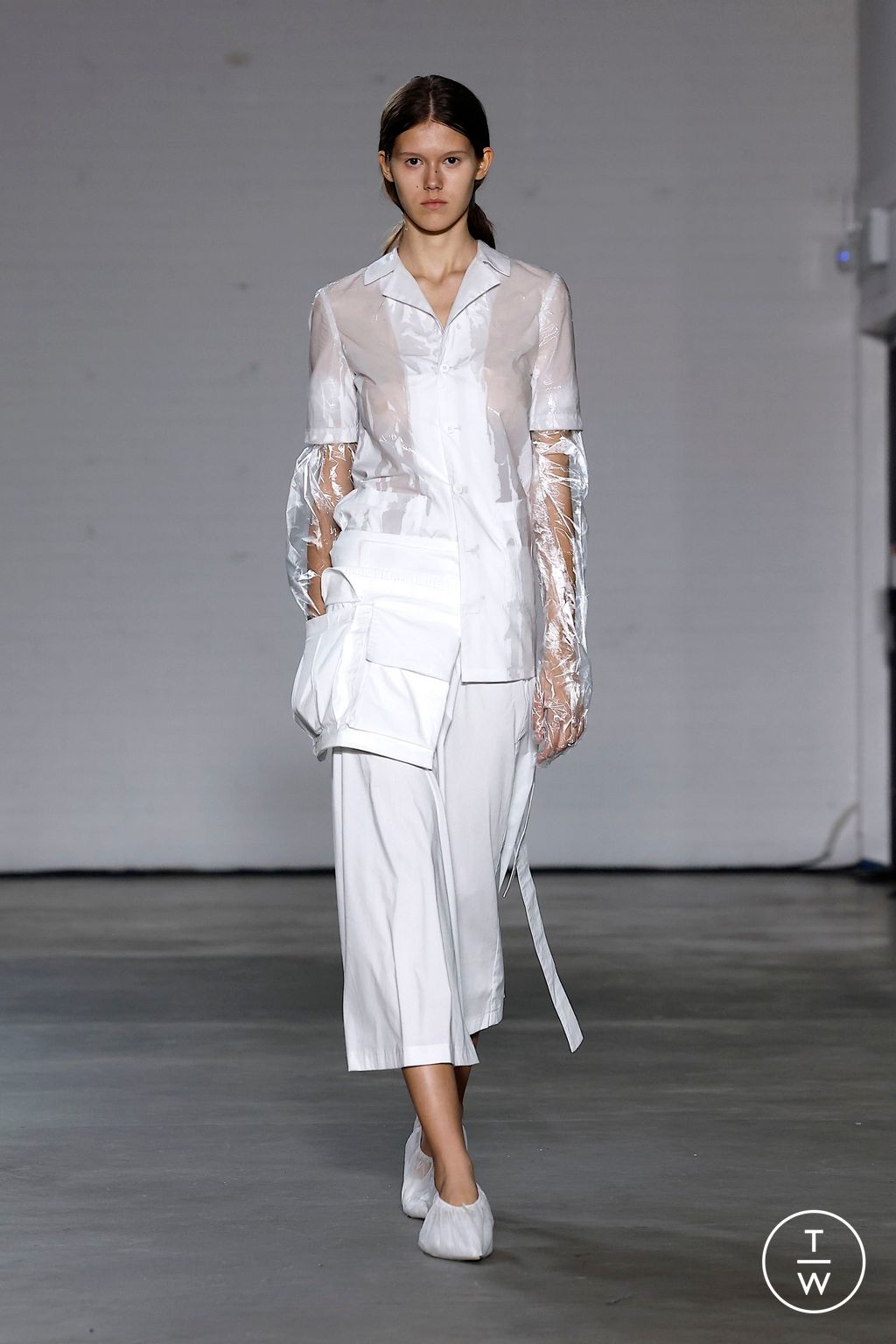 Fashion Week London Spring/Summer 2025 look 5 from the Natasha Zinko collection womenswear