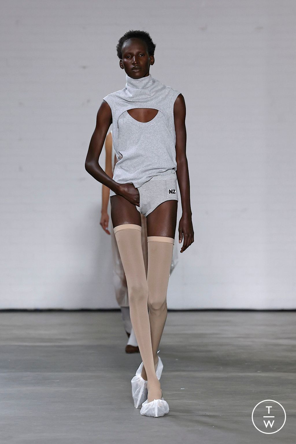 Fashion Week London Spring/Summer 2025 look 8 from the Natasha Zinko collection womenswear