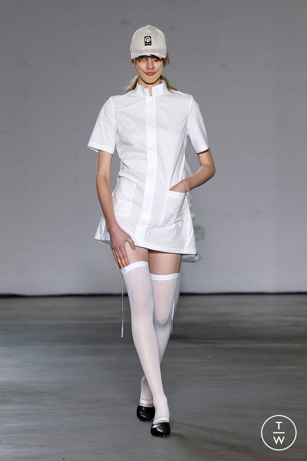 Fashion Week London Spring/Summer 2025 look 10 from the Natasha Zinko collection womenswear