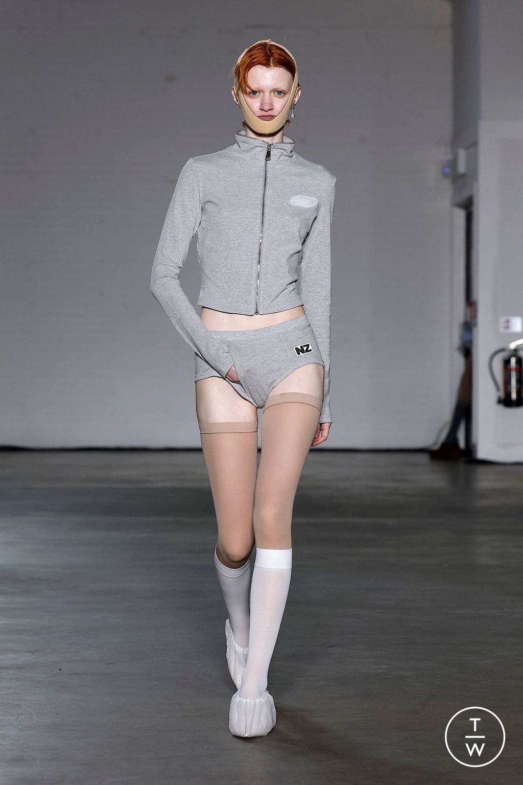 Fashion Week London Spring/Summer 2025 look 12 from the Natasha Zinko collection womenswear