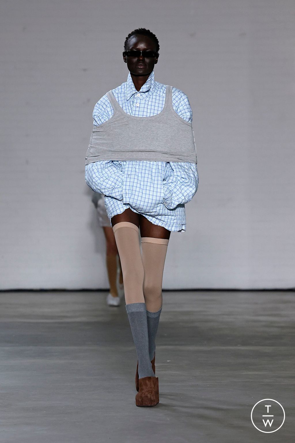 Fashion Week London Spring/Summer 2025 look 13 from the Natasha Zinko collection womenswear