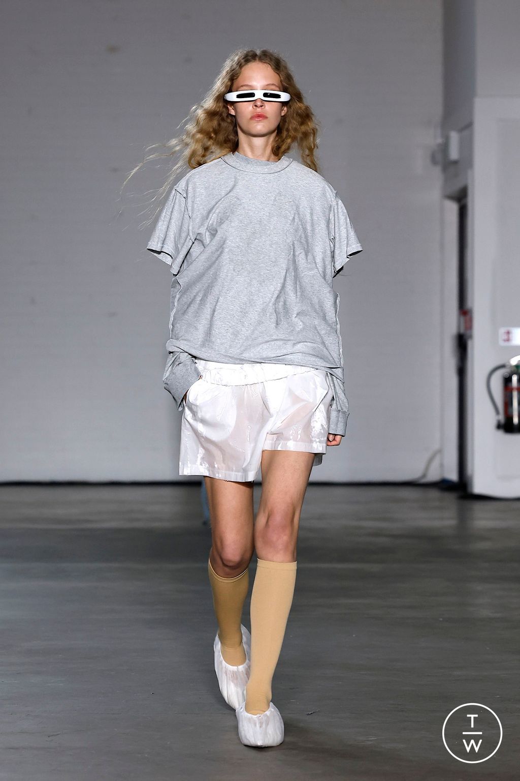 Fashion Week London Spring-Summer 2025 look 14 from the Natasha Zinko collection womenswear