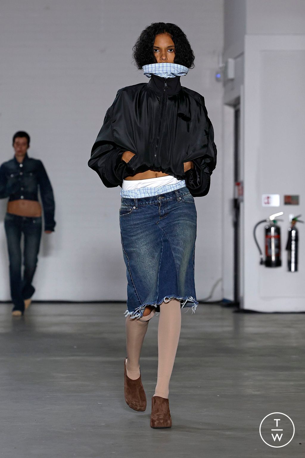 Fashion Week London Spring/Summer 2025 look 19 from the Natasha Zinko collection womenswear