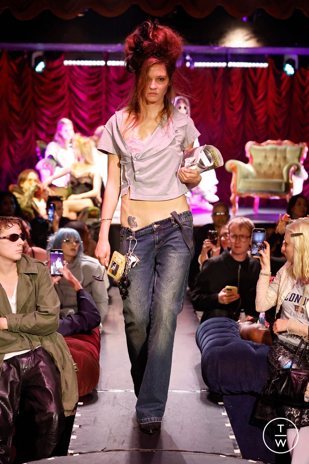 Fashion Week London Spring/Summer 2026 look 12 de la collection Natasha Zinko womenswear