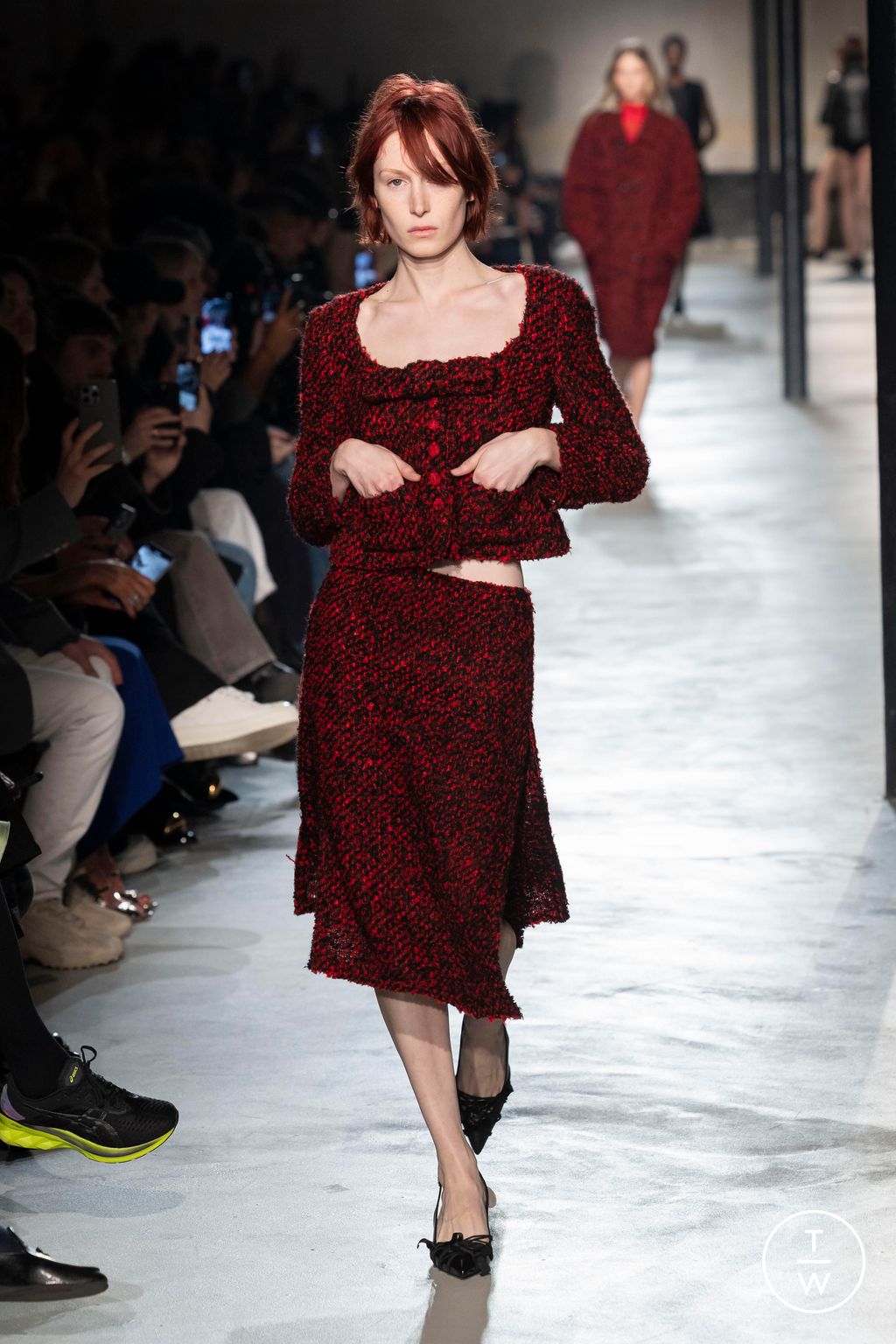 Fashion Week Milan Fall/Winter 2024 look 13 from the N°21 collection 女装