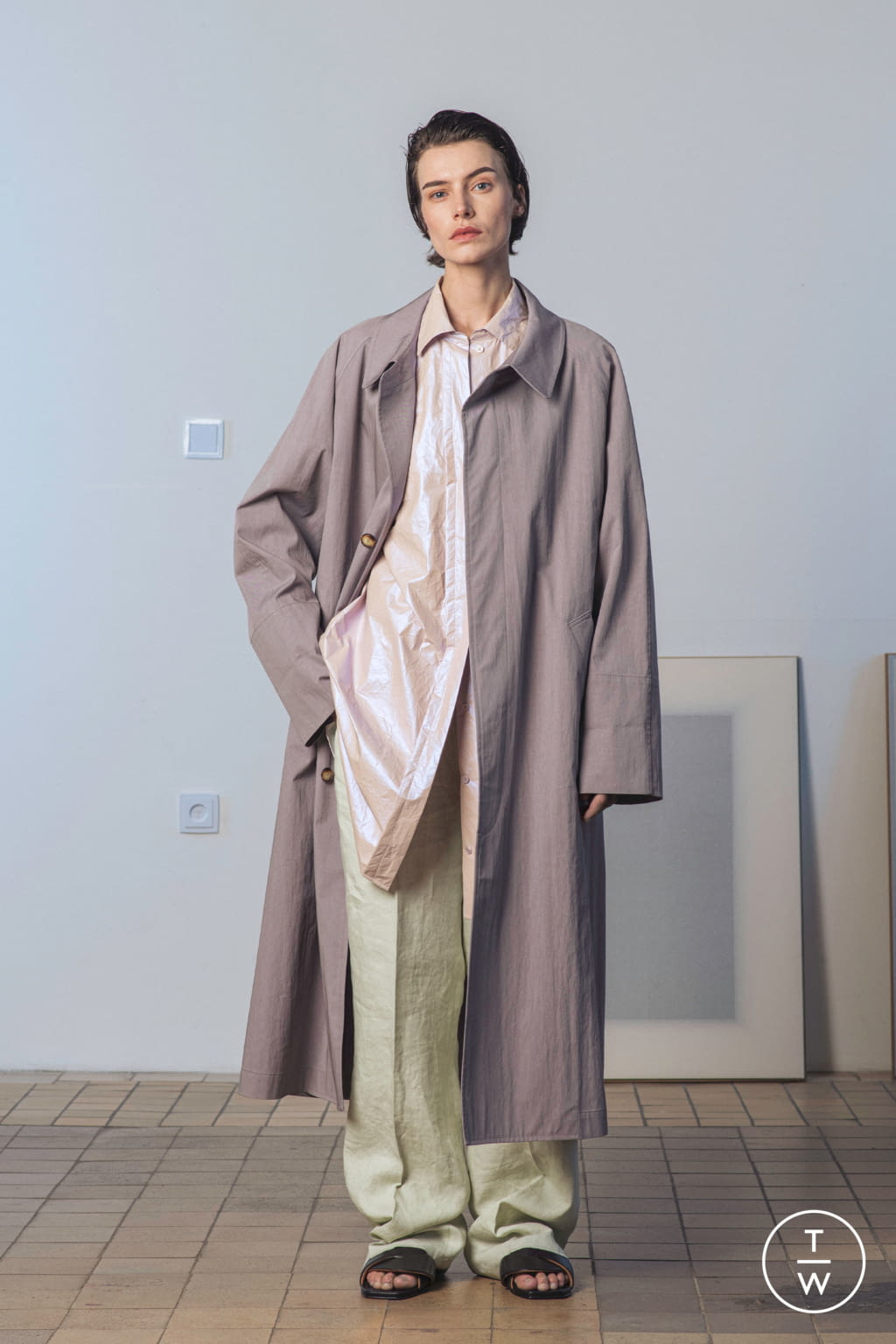 Fashion Week Paris Resort 2022 look 8 from the Nehera collection womenswear