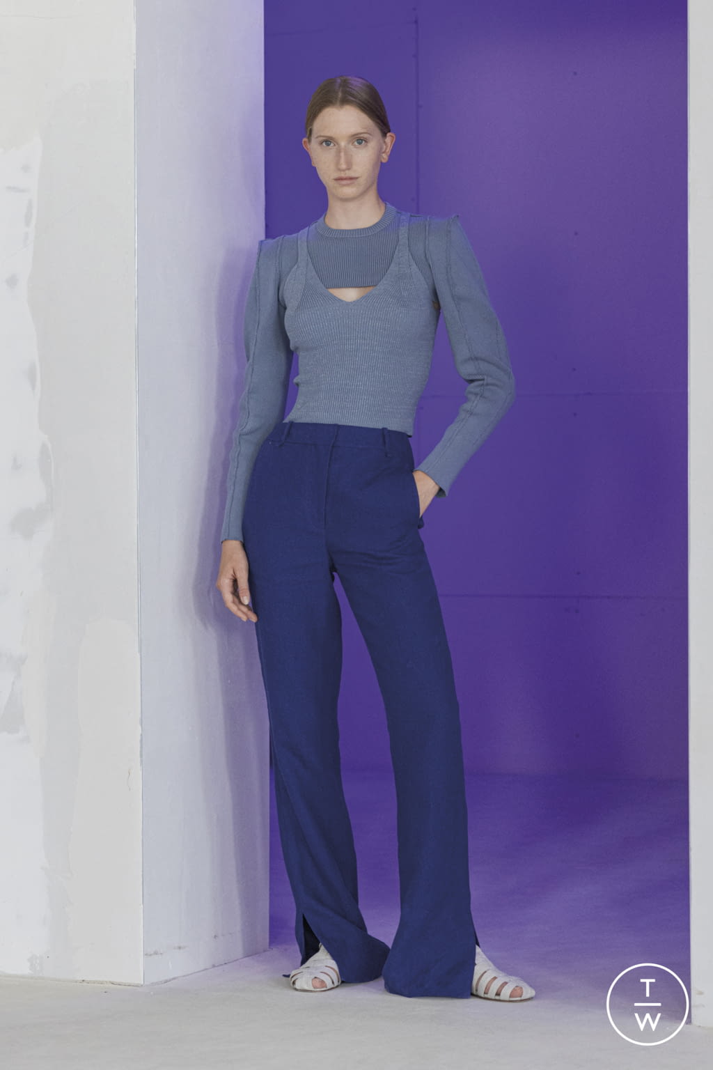 Fashion Week Paris Spring/Summer 2022 look 17 from the Nehera collection womenswear