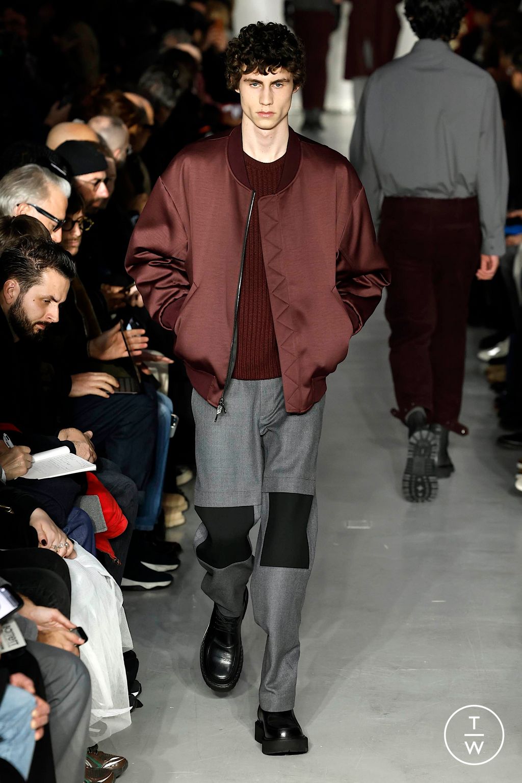 Fashion Week Milan Fall/Winter 2024 look 17 de la collection Neil Barrett menswear