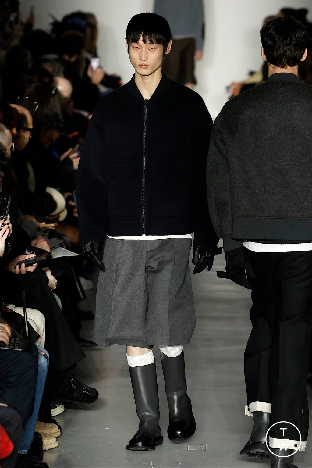 Fashion Week Milan Fall/Winter 2024 look 20 de la collection Neil Barrett menswear