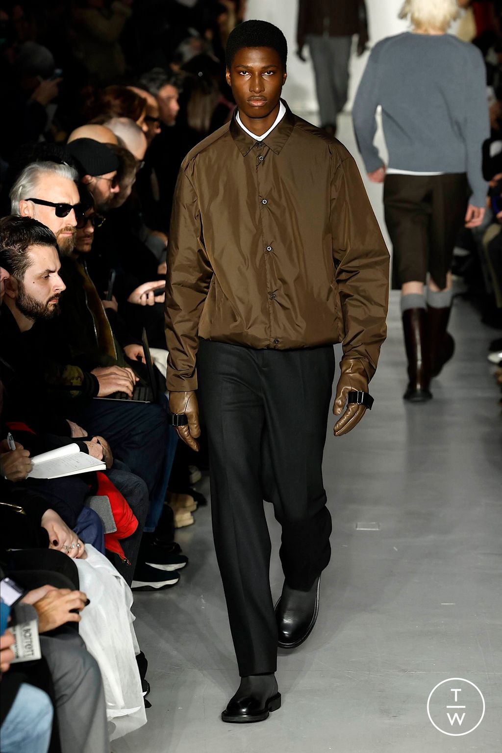 Fashion Week Milan Fall/Winter 2024 look 22 from the Neil Barrett collection 男装