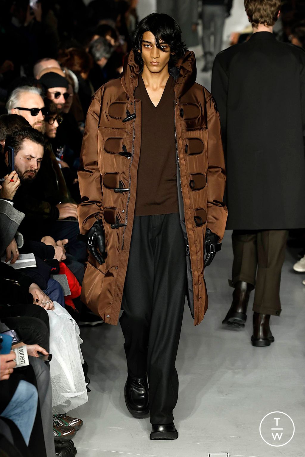Fashion Week Milan Fall/Winter 2024 look 28 from the Neil Barrett collection 男装