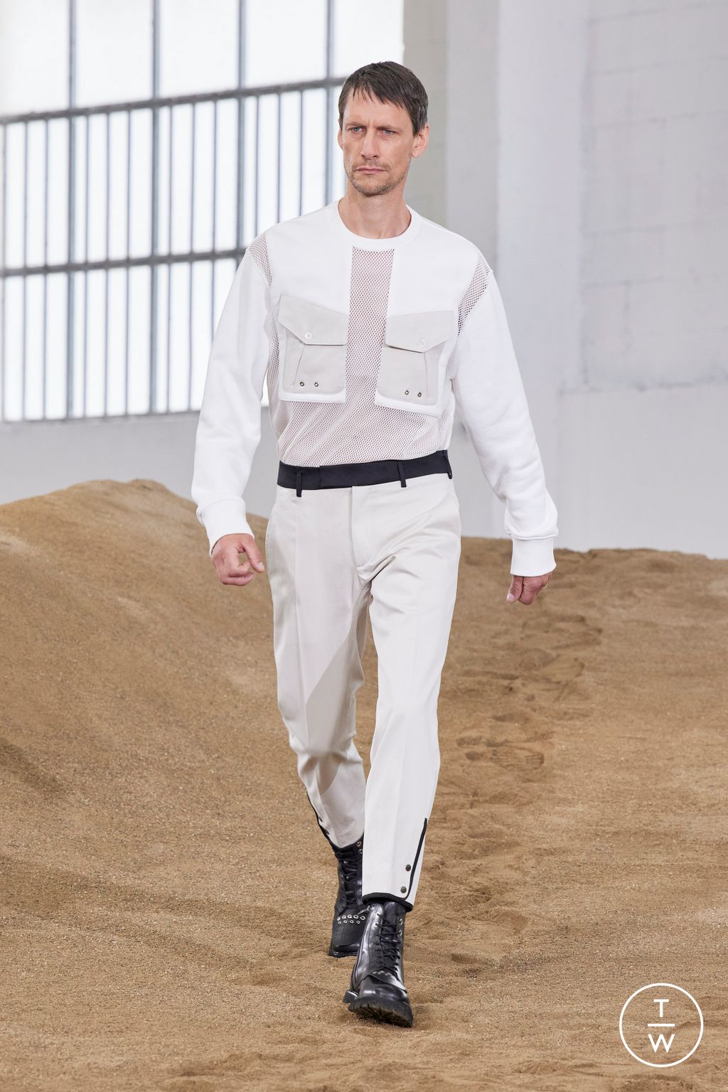 Fashion Week Milan Spring/Summer 2023 look 6 from the Neil Barrett collection menswear