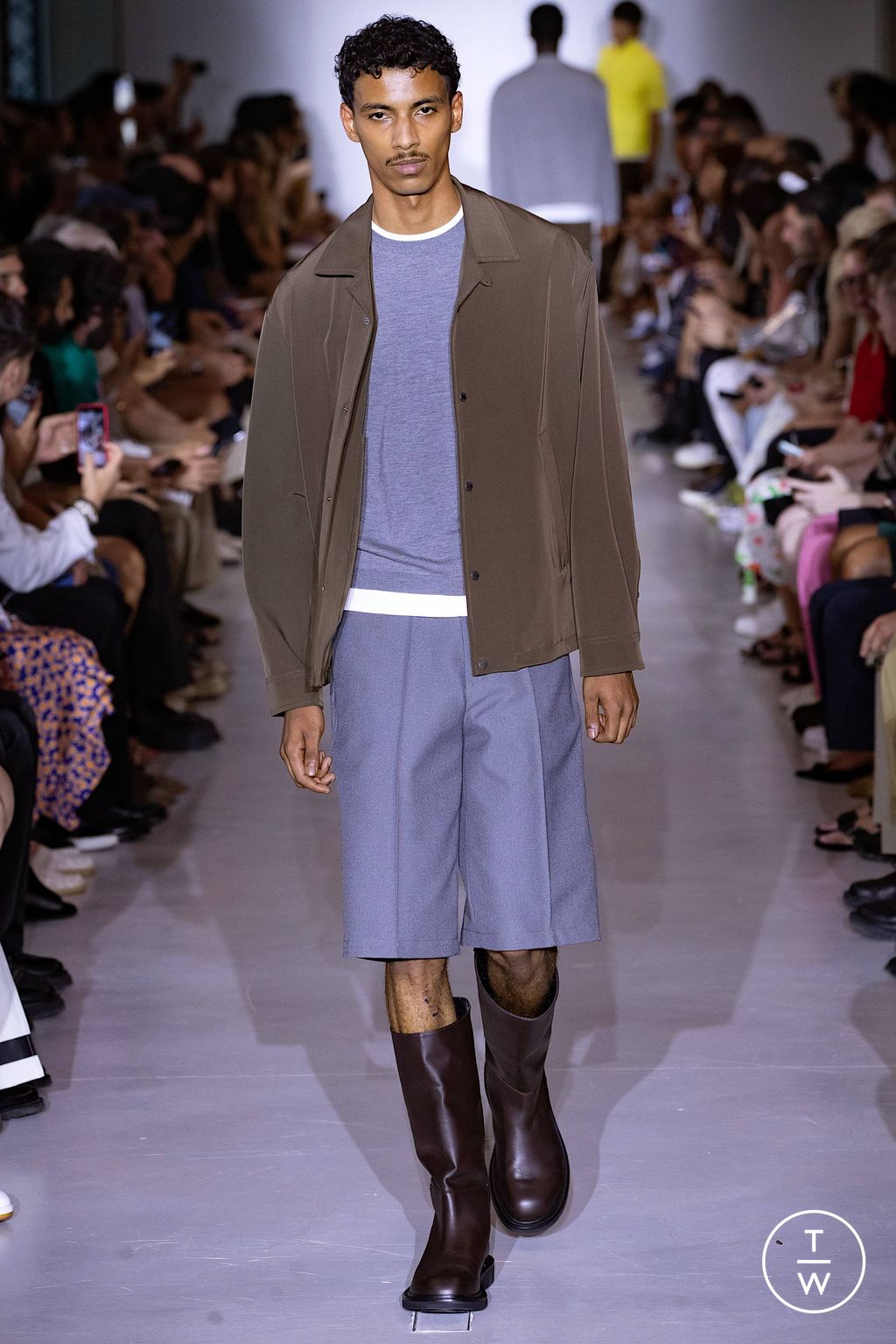 Fashion Week Milan Spring/Summer 2024 look 3 from the Neil Barrett collection menswear