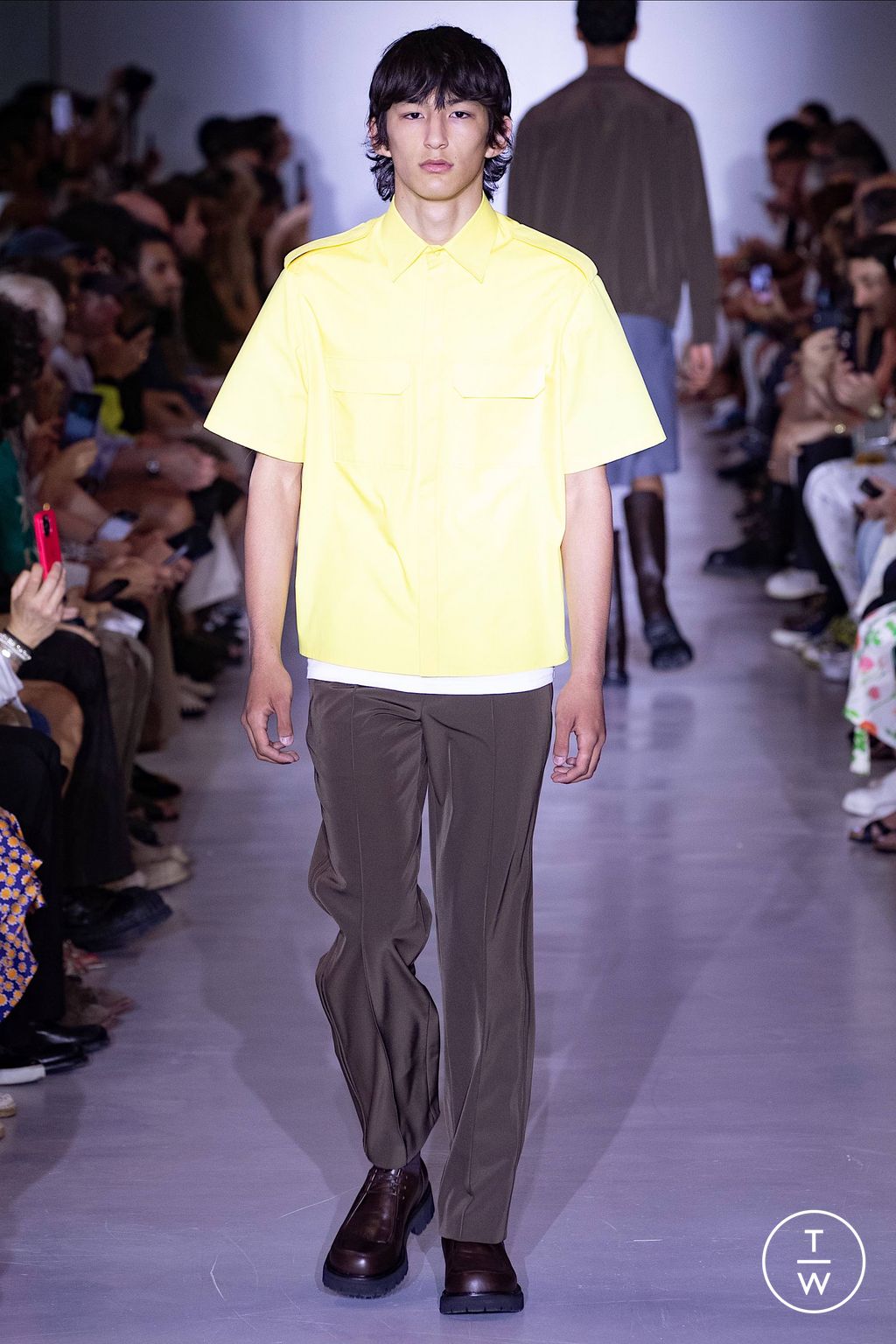 Fashion Week Milan Spring/Summer 2024 look 4 from the Neil Barrett collection menswear