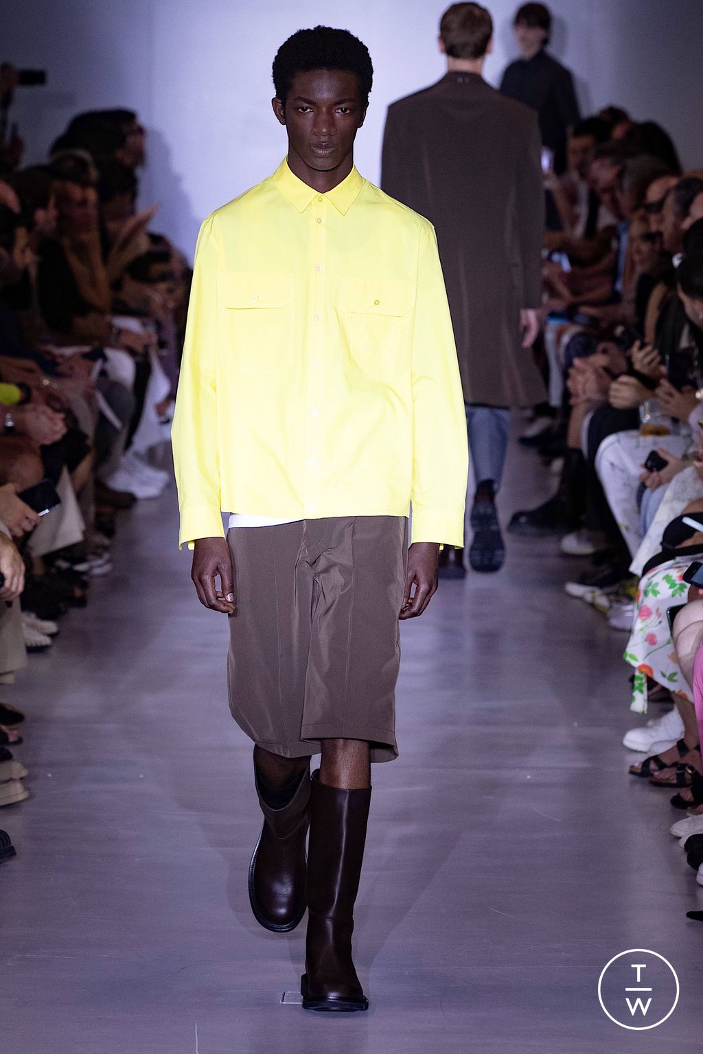 Fashion Week Milan Spring/Summer 2024 look 6 de la collection Neil Barrett menswear