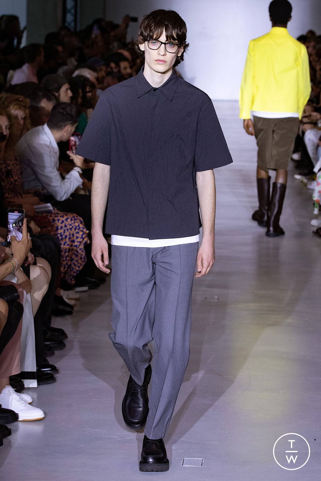 Fashion Week Milan Spring/Summer 2024 look 7 from the Neil Barrett collection menswear