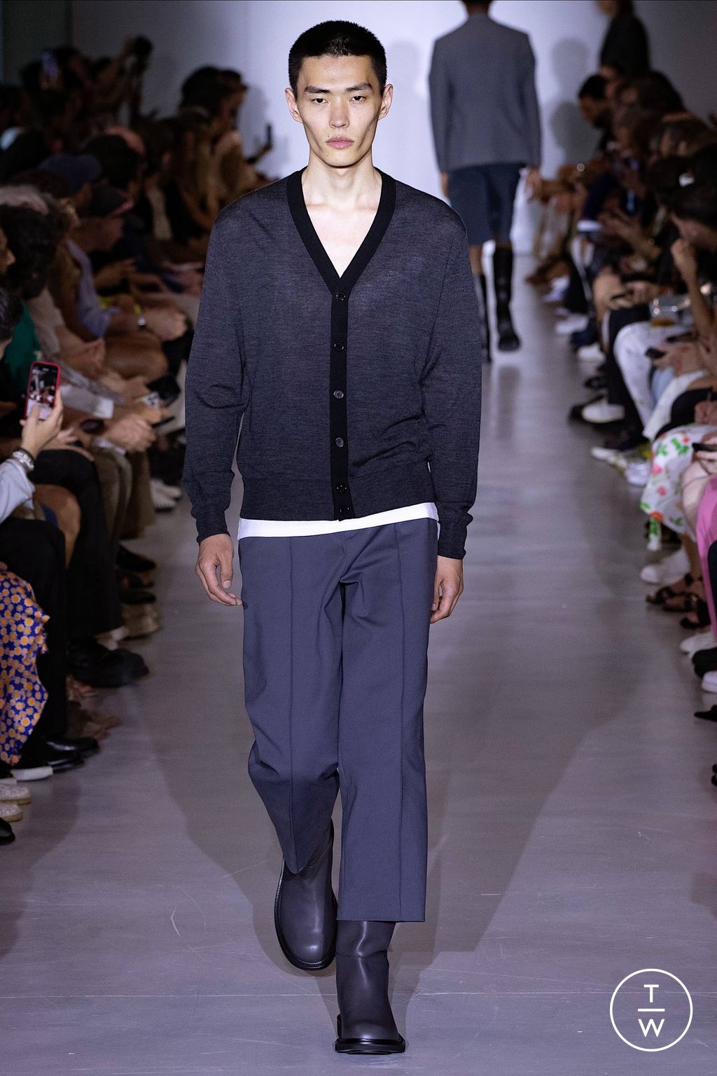 Fashion Week Milan Spring/Summer 2024 look 9 from the Neil Barrett collection menswear