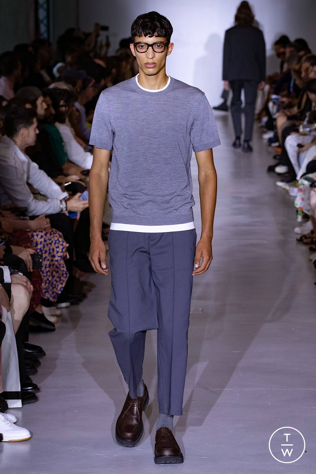 Fashion Week Milan Spring/Summer 2024 look 11 de la collection Neil Barrett menswear