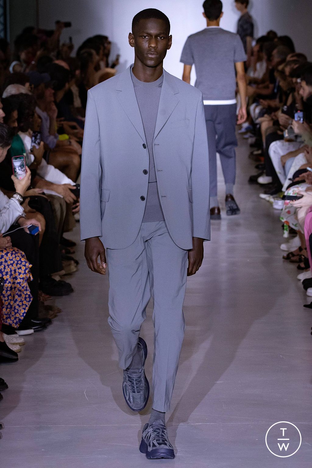 Fashion Week Milan Spring/Summer 2024 look 12 from the Neil Barrett collection menswear