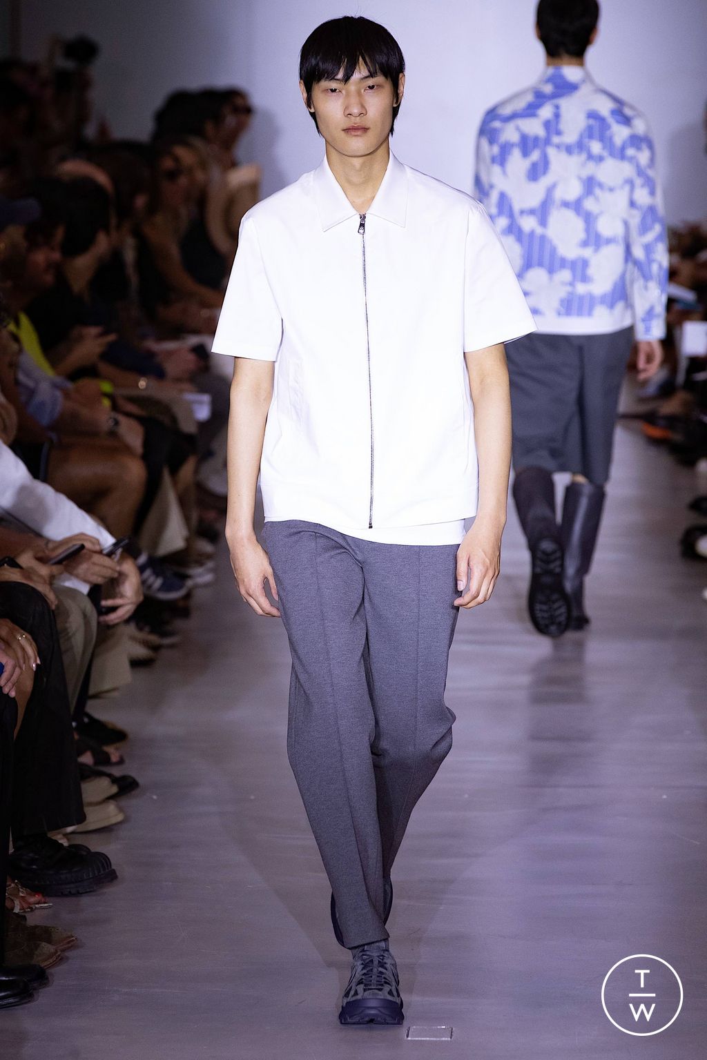 Fashion Week Milan Spring/Summer 2024 look 19 de la collection Neil Barrett menswear
