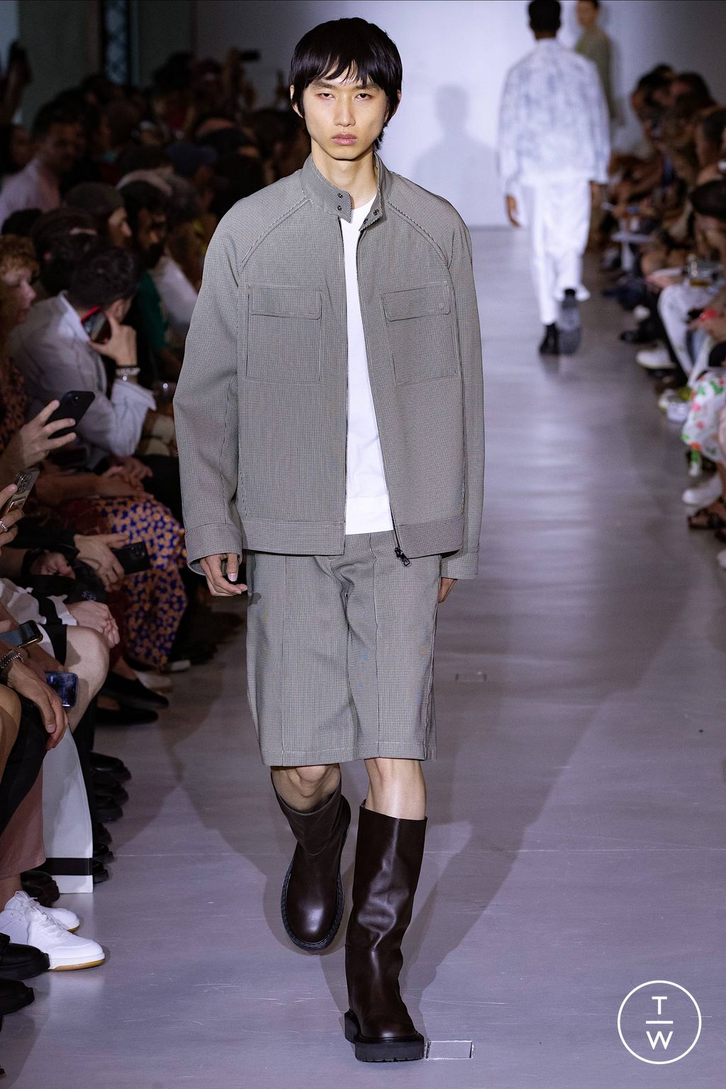 Fashion Week Milan Spring/Summer 2024 look 26 from the Neil Barrett collection menswear