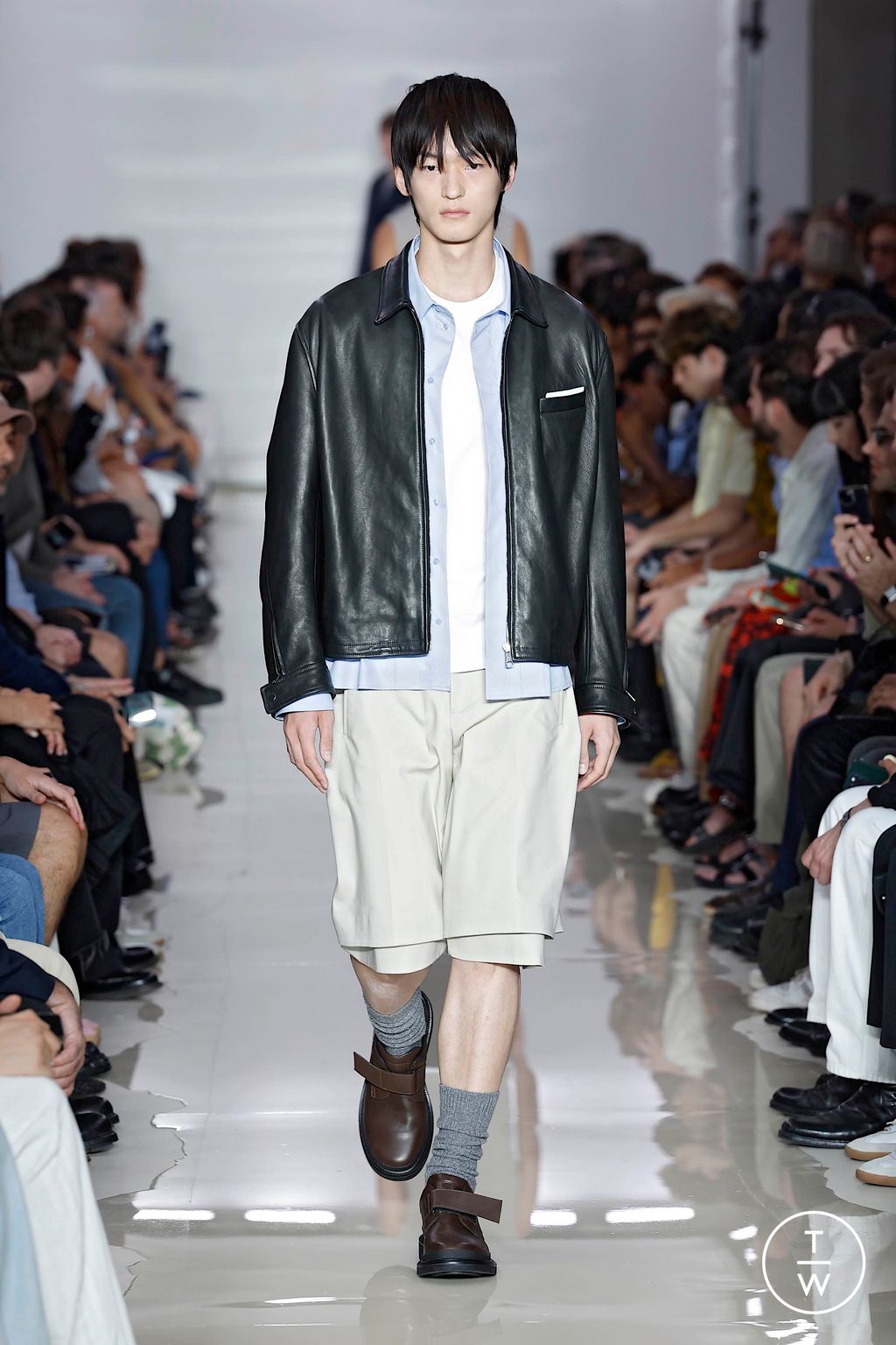 Fashion Week Milan Spring-Summer 2025 look 9 from the Neil Barrett collection 男装