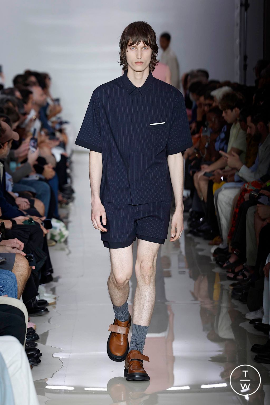Fashion Week Milan Spring-Summer 2025 look 15 from the Neil Barrett collection 男装