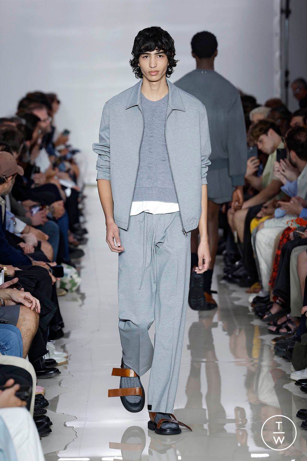 Fashion Week Milan Spring-Summer 2025 look 19 from the Neil Barrett collection menswear