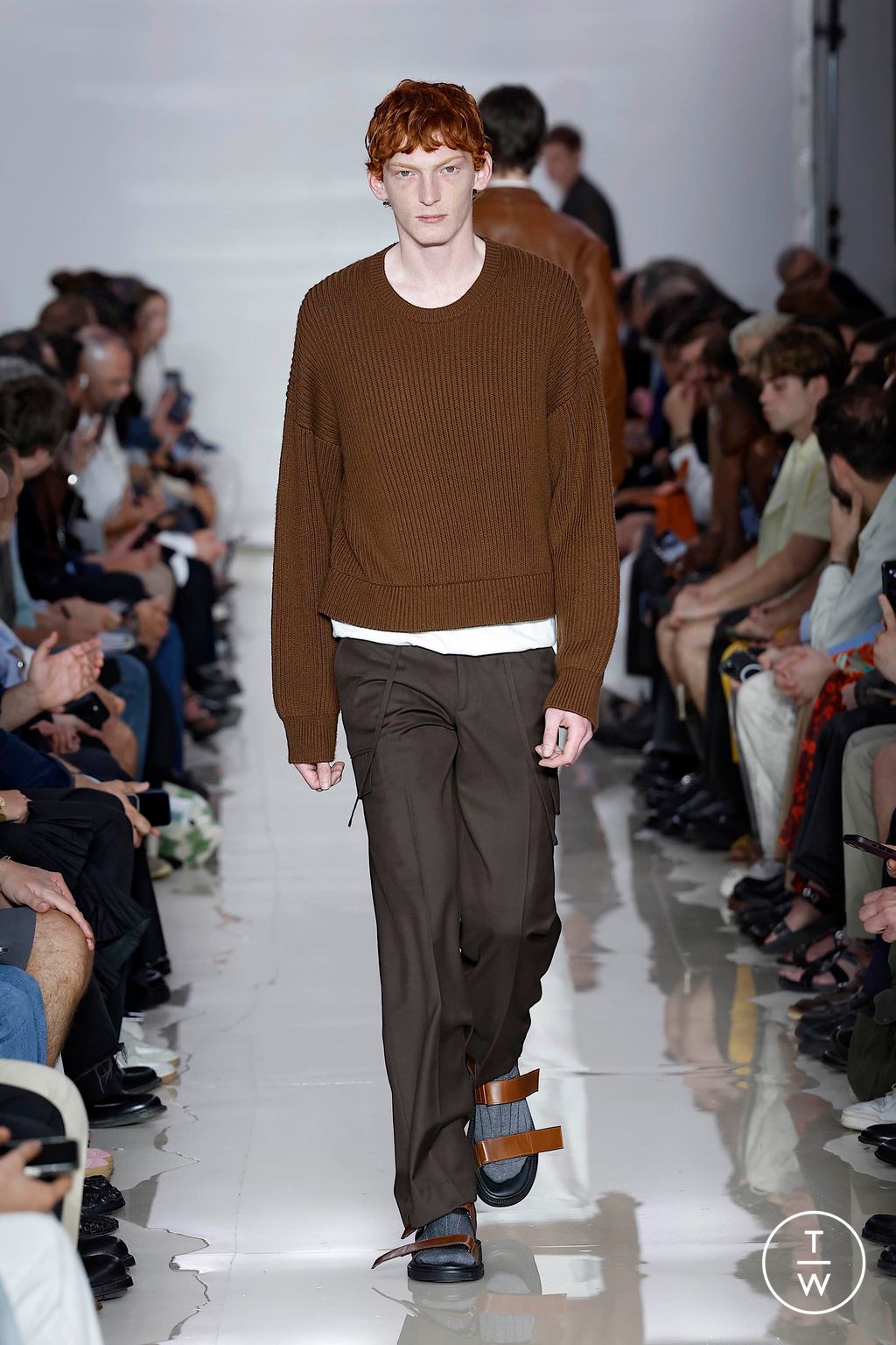 Fashion Week Milan Spring-Summer 2025 look 21 de la collection Neil Barrett menswear