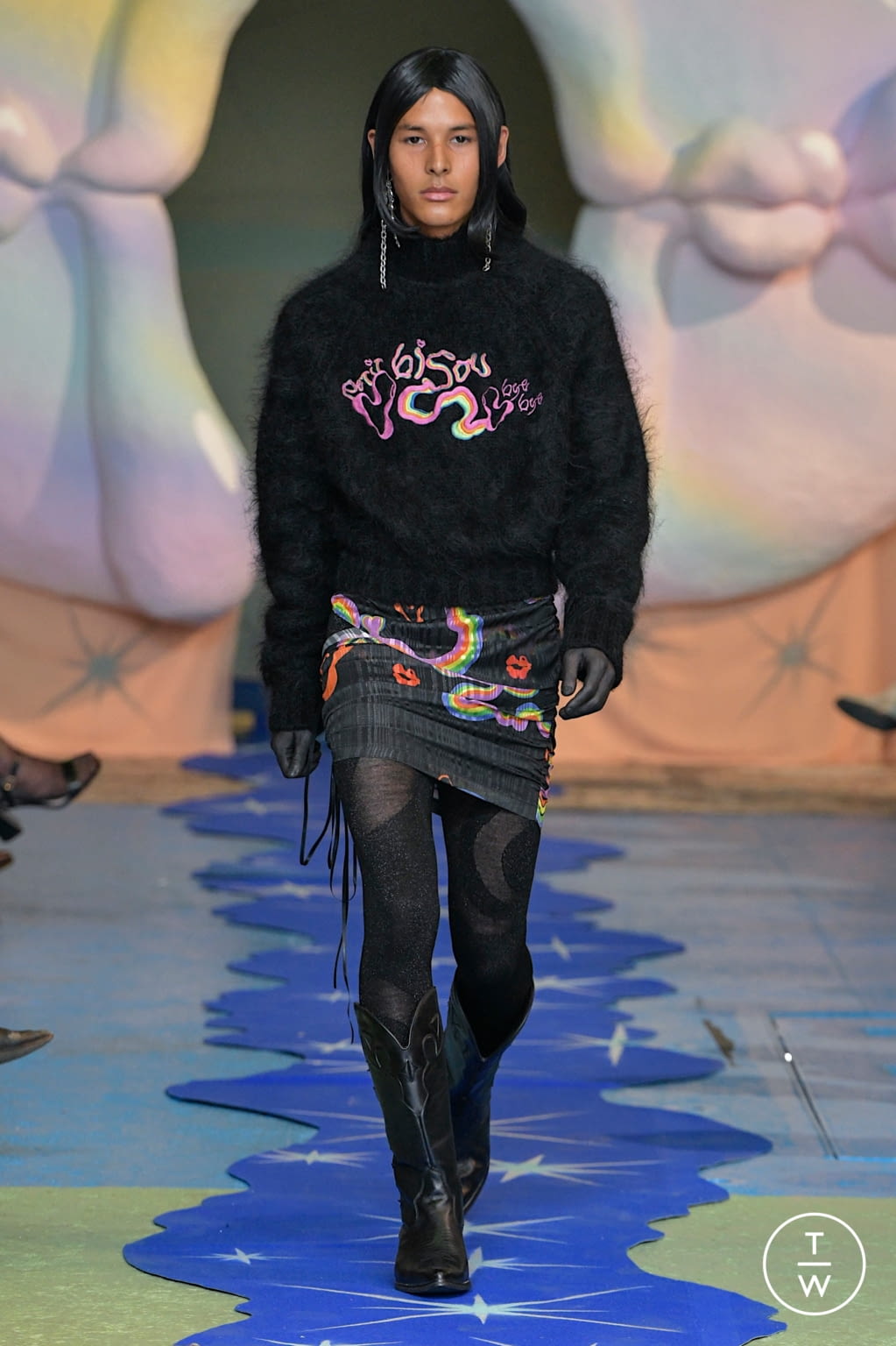 Fashion Week Paris Spring/Summer 2022 look 5 from the Neith Nyer collection 男装