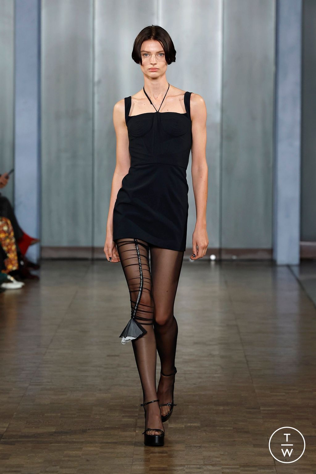 Fashion Week London Spring/Summer 2025 look 4 from the Nensi Dojaka collection womenswear