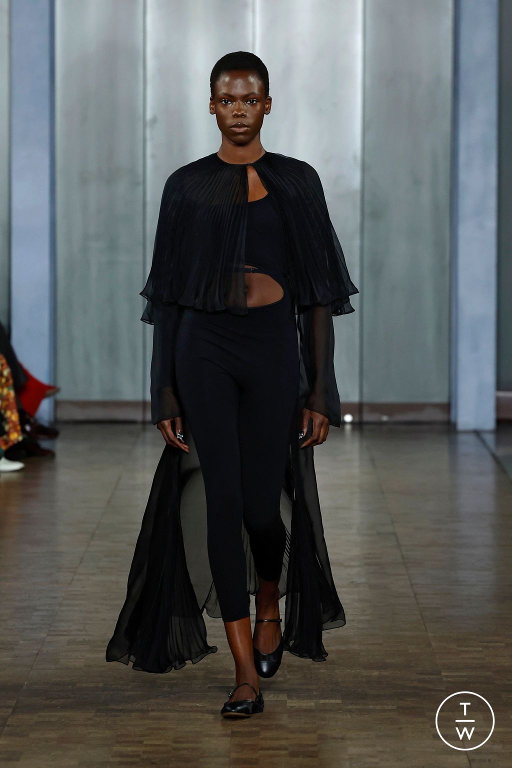 Fashion Week London Spring/Summer 2025 look 22 from the Nensi Dojaka collection womenswear