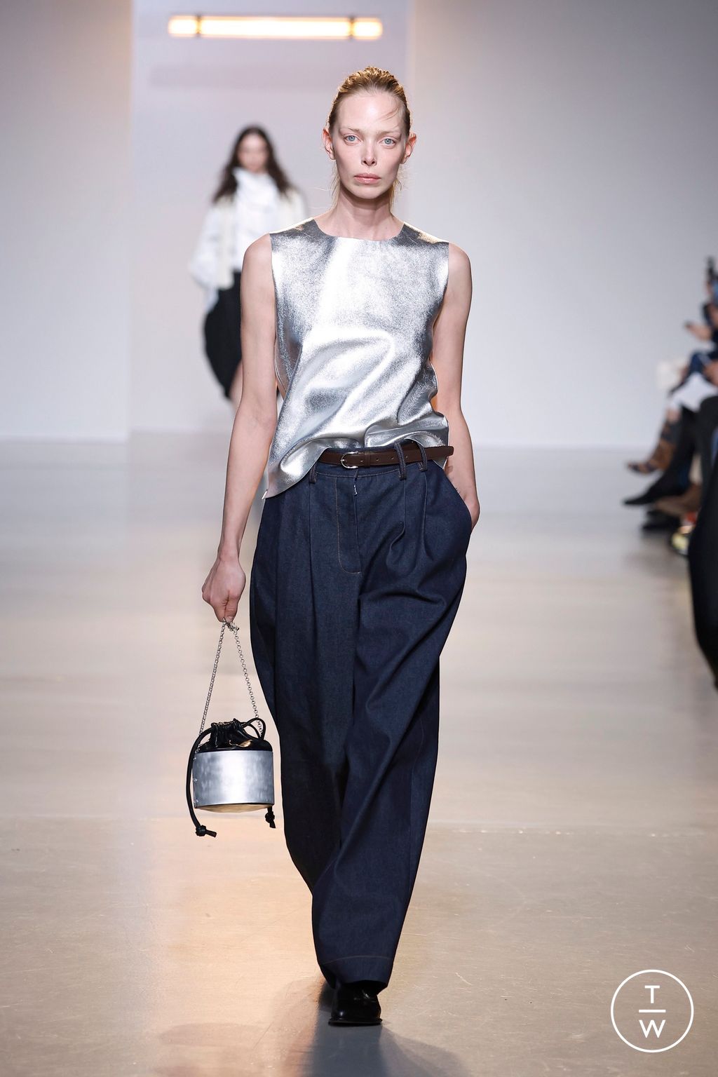 Fashion Week Paris Fall/Winter 2026 look 2 from the Niccolò Pasqualetti collection womenswear