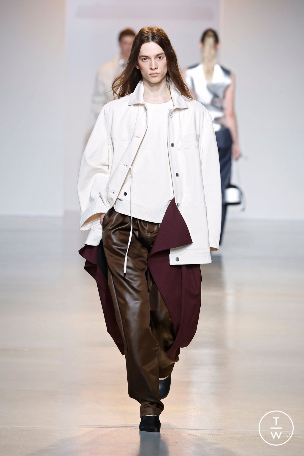 Fashion Week Paris Fall/Winter 2026 look 4 from the Niccolò Pasqualetti collection womenswear