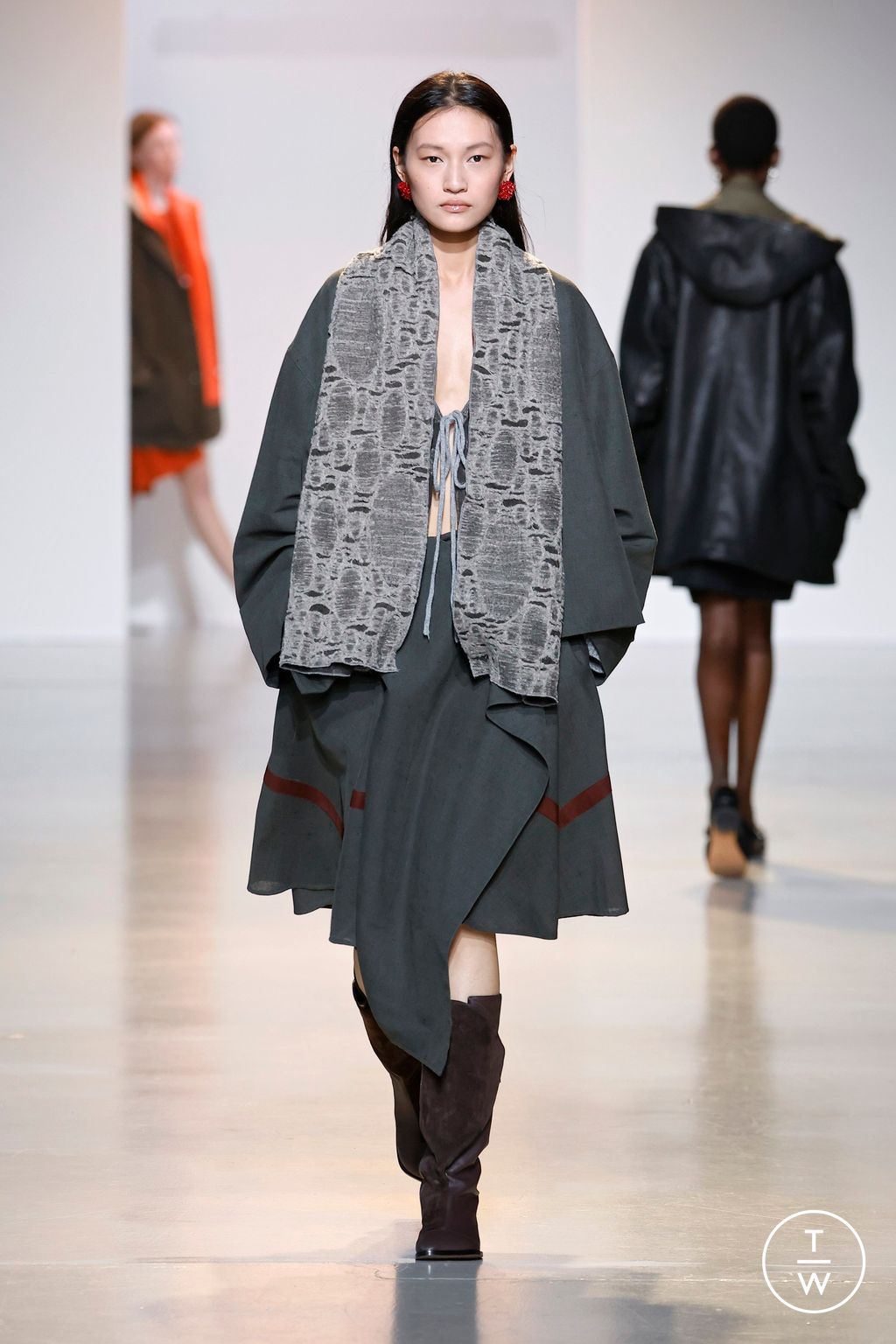 Fashion Week Paris Fall/Winter 2026 look 8 from the Niccolò Pasqualetti collection womenswear