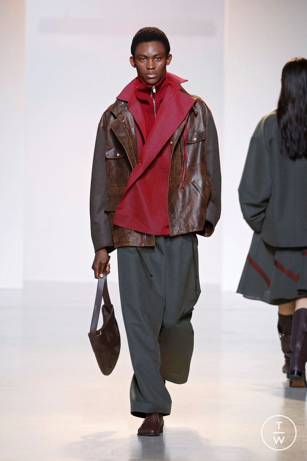 Fashion Week Paris Fall/Winter 2026 look 10 from the Niccolò Pasqualetti collection womenswear
