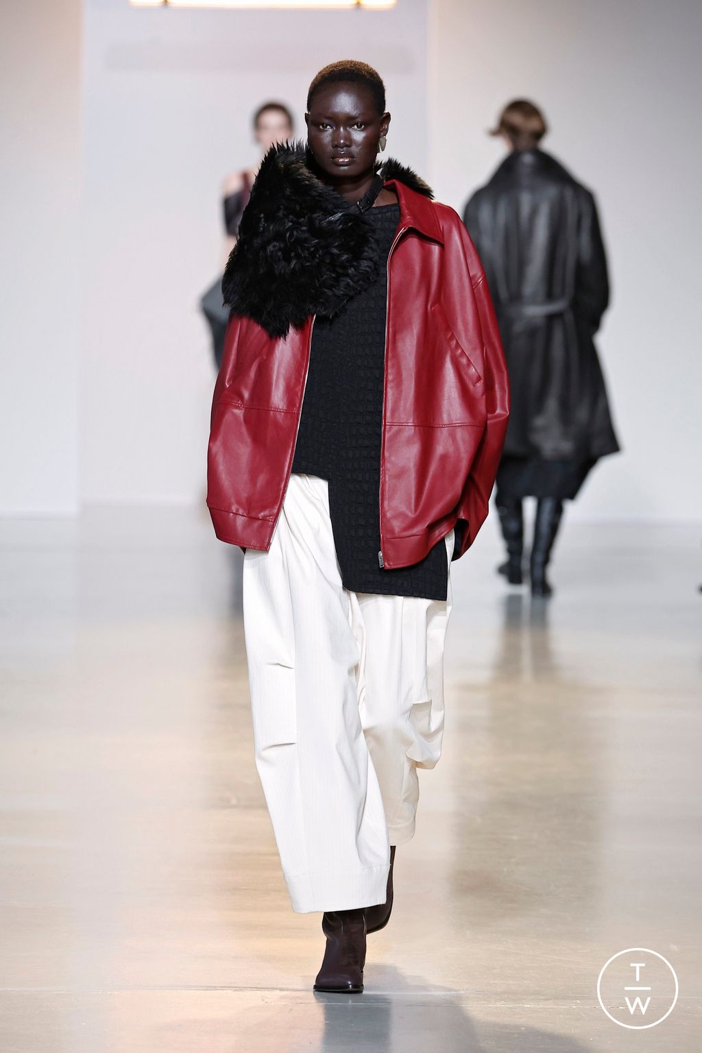 Fashion Week Paris Fall/Winter 2026 look 14 from the Niccolò Pasqualetti collection womenswear