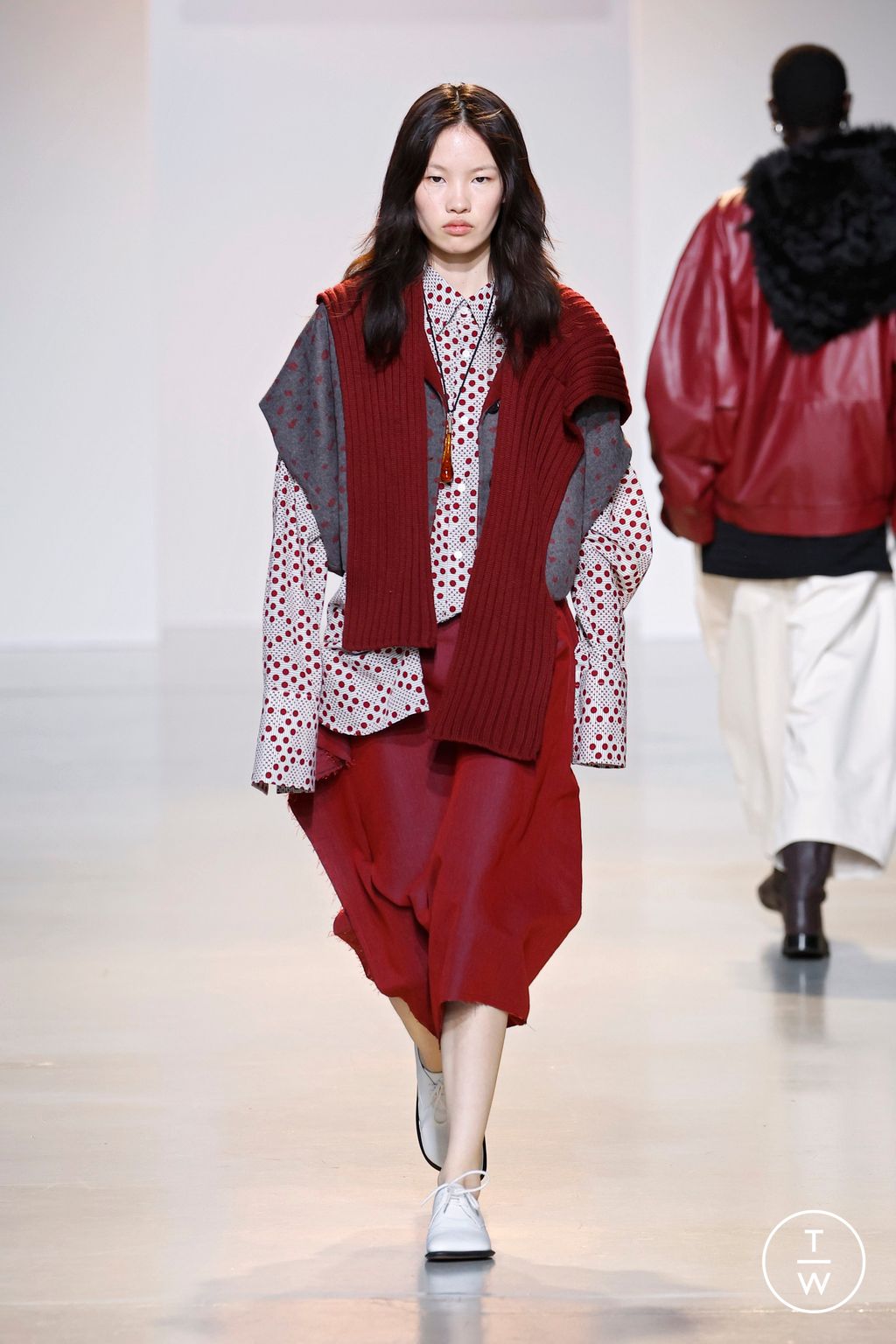 Fashion Week Paris Fall/Winter 2026 look 16 from the Niccolò Pasqualetti collection womenswear