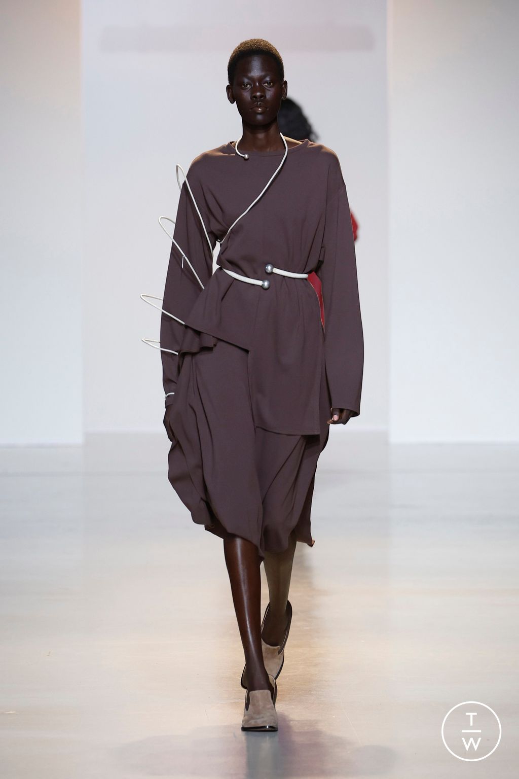 Fashion Week Paris Fall/Winter 2026 look 20 from the Niccolò Pasqualetti collection womenswear