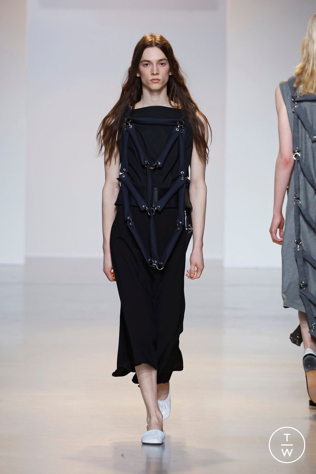 Fashion Week Paris Fall/Winter 2026 look 28 from the Niccolò Pasqualetti collection womenswear