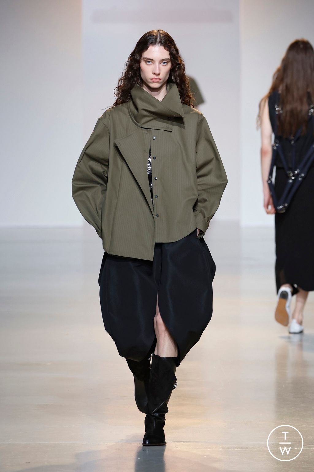 Fashion Week Paris Fall/Winter 2026 look 30 from the Niccolò Pasqualetti collection womenswear