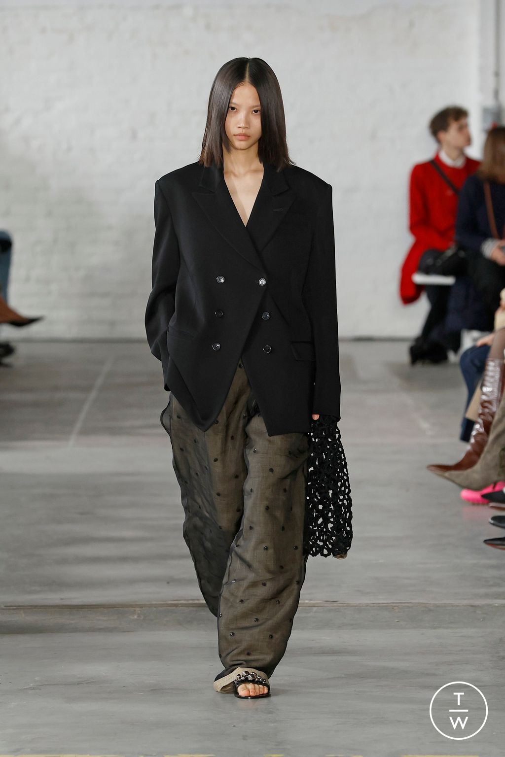Fashion Week Paris Spring/Summer 2025 look 3 from the Niccolò Pasqualetti collection 女装