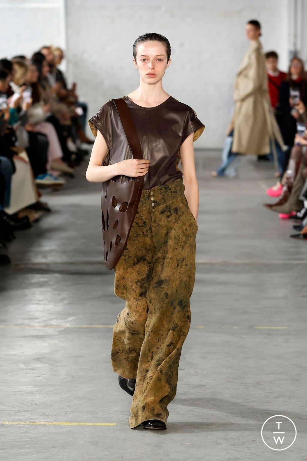 Fashion Week Paris Spring/Summer 2025 look 7 from the Niccolò Pasqualetti collection 女装